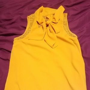 Yellow blouse